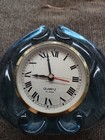 Fenton Blue Glass Small Mantel Clock
