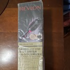 Revlon Salon One-step Volumizer Hair Dryer Oval Ionic Hot Air Brush Black pink