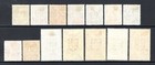  1120      St Lucia Kgvi 1949-50 Set Sg146-159 M mint