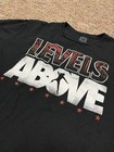 Wwe Wrestling Authentic Roman Reigns Levels Above Graphic T Shirt Black Mens 2xl