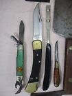 26 Vintage Pocket Knives   Blades Folding Fixed Mixed Lot