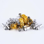 Silver  Gold Color Plated Strong Magnetic Clasps Cylinder Shape Sold Per Bag