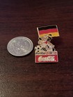 1994 Usa World Cup Coca-cola Stryker Dog Mascot Germany Flag Lapel Hat Pin