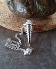 Joe Smith Style Dancing Silver Dowsing Pendulum  Most Accurate Anywhere