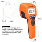 2024 Led Flash Strobe Tachometer speed Tester Digital Handheld Stroboscope