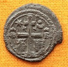 Medieval Slavonian Coin - Slavonian Bronze Denar From The 13  Century 