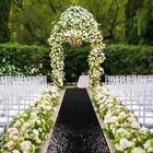 Sequin Glitter Wedding Aisle Runner Ceremony Carpet