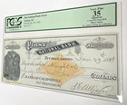 1883 Check - First National Bank  Tucson Arizona  Collectible Antique Pcgs 35