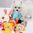 Toys Dog Squeaky Plush Cow Rabbit Chew Pet Accessory Gift Puppy Training Play