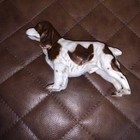 Goebel Springer Cocker Spaniel Dog Figurine Brown White 6  W Germany Ch623