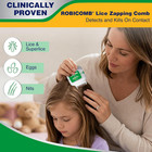 Robicomb Electronic Head Lice Comb  Gentle Lice Treatment   For Kids   Adults  Z