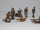 Lot Of 14 Vintage Manoil Barclay Dime Store Lead Metal Toy Soldiers Figures Lt4