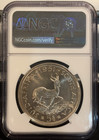 South Africa 5 Shillings 1951  Ngc Pf 64 Choice Proof  Scarce  Full Luster  Q1