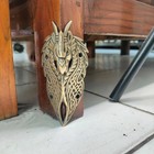 4pcs Vintage Solid Brass Dragon Box Corner Protector Decor Shelf Cabinet Hardwar