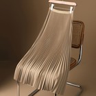 Women Pleated Aline Skirt High Waist Satin Fashion Skirt For Daily Wear