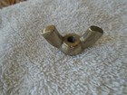  1  Vintage 1960 s Ludwig Nickel Large Wing Nut  1 4 -20 Thread-old Stock  