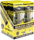 King Palm   Mini   Banana Cream  Palm Leaf Rolls   20 Packs Of 2 Each   40 Rolls