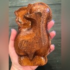 Vintage Treasure Craft Squirrel Souvenir Dish From Sequoia National Park