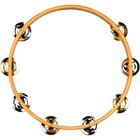 Meinl Recording-combo Wood Tambourine One Row Dual Alloy Jingles Super Natural