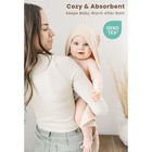 Konssy 2-pack Muslin Hooded Baby Towels  100 Cotton  Ultra-soft  Absorbent