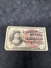 Fifth Issue Fractional Currency 10 Cents 4th Issue G Details Tear