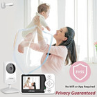 Vtimes Video Baby Monitor W  Camera   Audio Night Vision 1000ft Portable