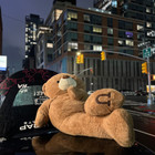 Giant 6ft Brown Teddy Bear     Huge Plush Toy     Soft Oversized Stuffed Animal