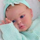 22  Finished Reborn Baby Doll Real Toddler Boy Short Hair Cloth Body Collection