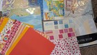 Huge 5 lbs Scrapbook Journaling Card Making Supply Lot  Stickers Cardstock 4h
