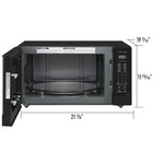 Panasonic 1 6 Cu  Ft  Countertop Microwave  nn-sn74pb 