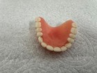 Vintage False Teeth Upper Denture Oddity Scrap Clean