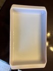 Vintage Pyrex  933 Lasagna Casserole Baking Dish 13 1 2 X 8 3 4    Orange Nice 