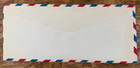 Vintage Usps 5   Air Mail Postal Stationery Envelope Unused Red Blue Border