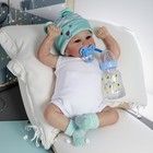 Lifelike Reborn Baby Dolls Vinyl Silicone Realistic Newborn Boy Doll Baby Gifts