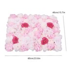 4pcs Artificial Flowers Wall Decor Silk Flower Panels For Wedding Party Backdrop
