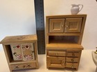 1 12 Vintage Furniture Set - Bathtub Sink Piano Cabinet Chair Multi