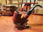 Vintage Kbb Yello-bole Imperial 3268 Bent Briar Tobacco Pipe Honey Cured Estate