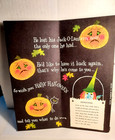 Vintage Hallmark Greeting Card Halloween Nos Sweet Granddaughter Got Your Nose 