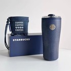 New Starbucks China 2026 Denim Star Coffee Retro 21oz Tumbler With Cup Sleeve