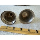 Vintage Pair Of Silver-plated Bells     Decorative     Repair display Lot