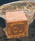 1 Lb Pound  Copper Cube  1 1 2  Inch Square  999 Fine  Elemental Design