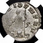 Scarce Quintillus 270 Ad  Roman Empire Silver Bi Denarius Rome Coin  Ngc Fine