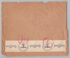 Wwii Belgium 1940 Censored Cover To New York     Banking Mail  Wehrmacht