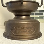 Vintage Brass   Copper Cargo Light Lantern Star Of India 1820 Converted To Elec