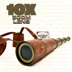 Handmade Telescope 10x Brass Antique Steampunk Unique Gifts To Collector Men Dad