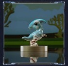 Limited Edition Pure Brass Q Version Dinosaur Parasaurolophus Statue Kids Gifts
