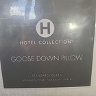 Hotel Collection European White Goose Down Medium Support Pillow Standard queen