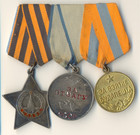 Soviet Russian Austria Tank  Red Orders Star Banner Glory And Bravery  3059  