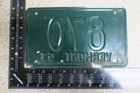 Vermont License Plate Tag Vt 1953 53 Three Digit Number  870  aycf 
