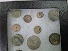 15 Civil War Dug Relic Flat Buttons Central Virginia Shipped In Case